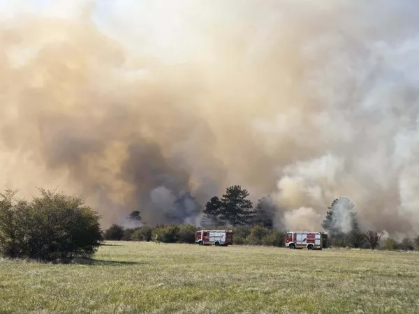 Prvič preizkusili gasilske vode