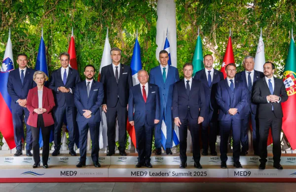 Portoroz, 20.10.2025Hotel Kempinski, Srecanje voditeljev skupina MED 9, predsednikov