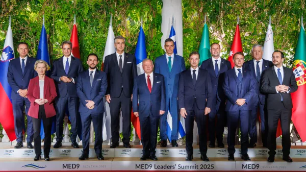 Portoroz, 20.10.2025Hotel Kempinski, Srecanje voditeljev skupina MED 9, predsednikov