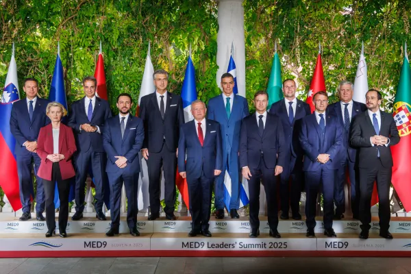 Portoroz, 20.10.2025Hotel Kempinski, Srecanje voditeljev skupina MED 9, predsednikov