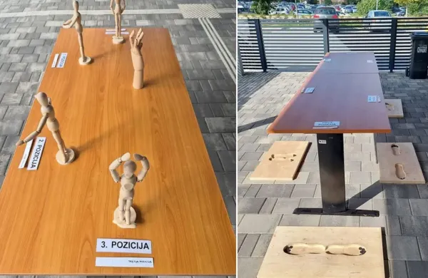 3D pripomočki za učenje baleta slepih in slabovidnih 