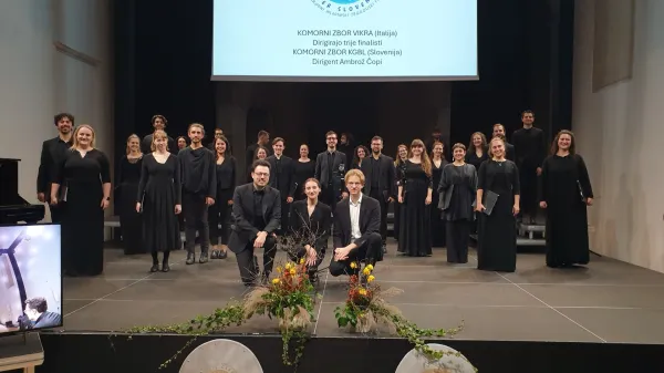 Nastopila sta tudi Komorni zbor Vikra iz Italije ter zbor ljubljanskega Konservatorija za glasbo in balet