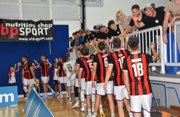 Alpacem Kanal pozdrav navijači tekma ACH Volley