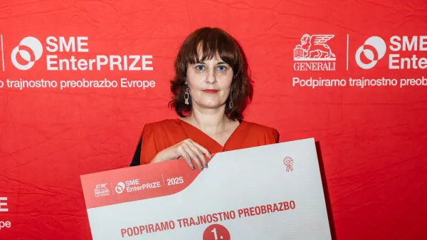 Nagrada SME EnterPRIZE 2025 ji še posebej veliko pomeni