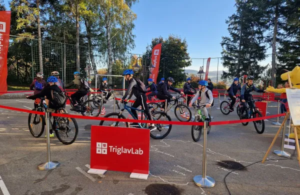 Varno na kolesu Knežak