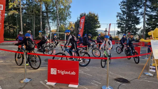 Varno na kolesu Knežak