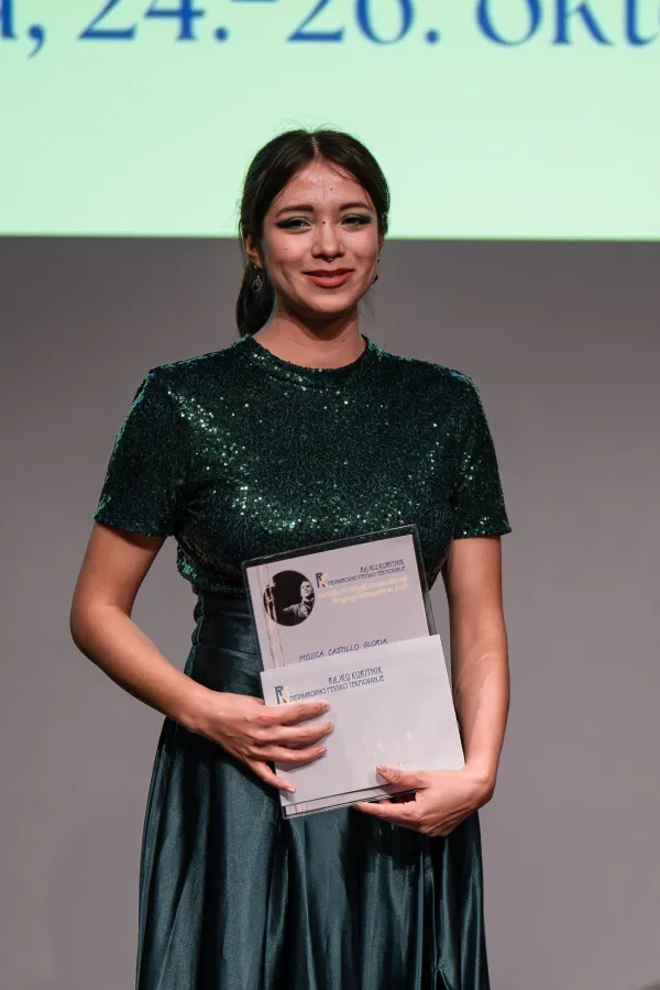 Mojica Castillo Gloria pevsko tekmovanje Rajko Koritnik Ajdov&scaron;čina zmagovalka