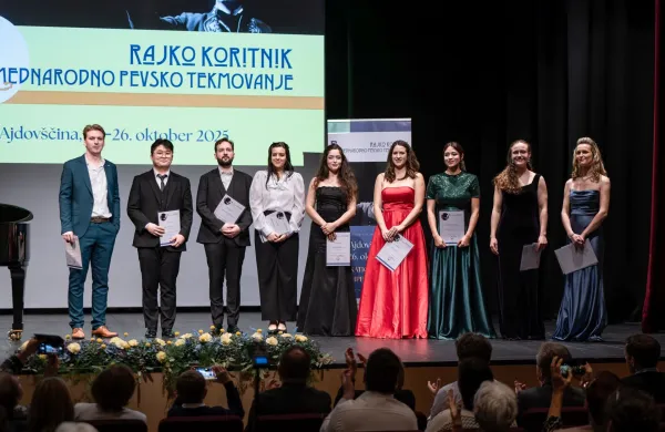 Tekmovanje Rajko Koritnik Ajdov&scaron;čina pevci finalisti