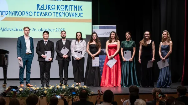 Tekmovanje Rajko Koritnik Ajdov&scaron;čina pevci finalisti