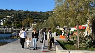 portorož jesen turisti počitnice