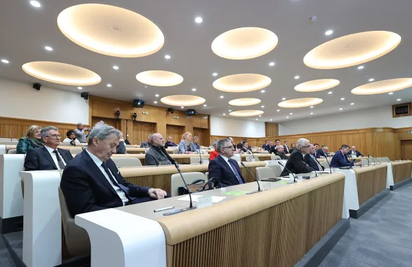 Ljubljana. DrĹľavni Svet. Novi Predsednik DS.Foto: Robert Balen