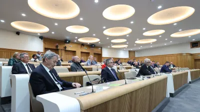 ﻿Ljubljana. DrĹľavni Svet. Novi Predsednik DS.Foto: Robert Balen