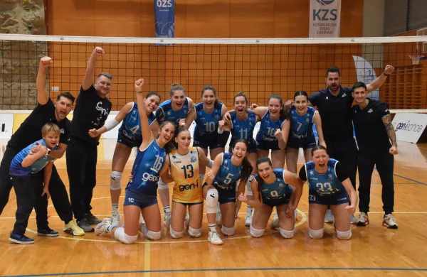 (ODBOJKA) Novogoričanke v prvi ligi vodijo, Kanalci pa so drugi