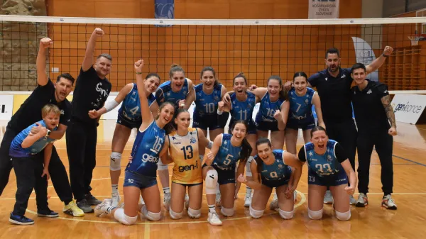 (ODBOJKA) Novogoričanke v prvi ligi vodijo, Kanalci pa so drugi