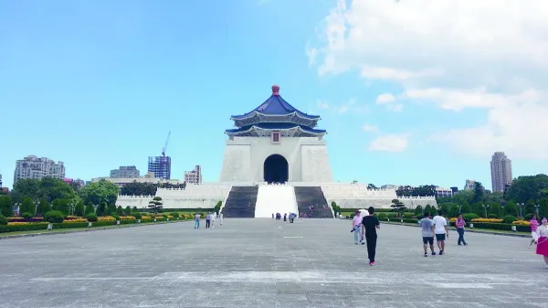 ﻿Taipei, Tajvan, Trg svobode, Chiang Kai Shek------Ilona#7.val 5