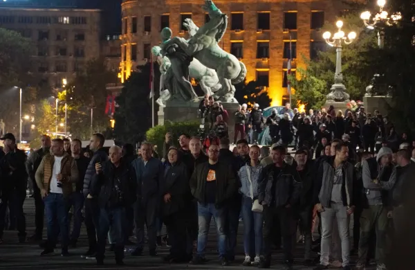 Policija je pridržala 37 ljudi.