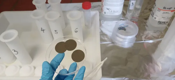 Analiza vzorcev na filtrih.