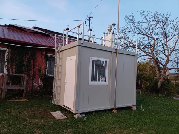 Merilno mesto v Novi Gorici.