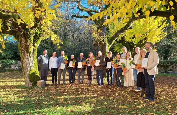 Podelitev certifikatov znamke Unesco biosferno območje Škocjanske jame