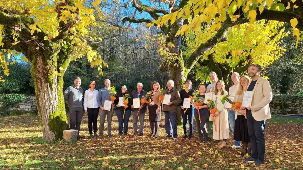 Podelitev certifikatov znamke Unesco biosferno območje Škocjanske jame