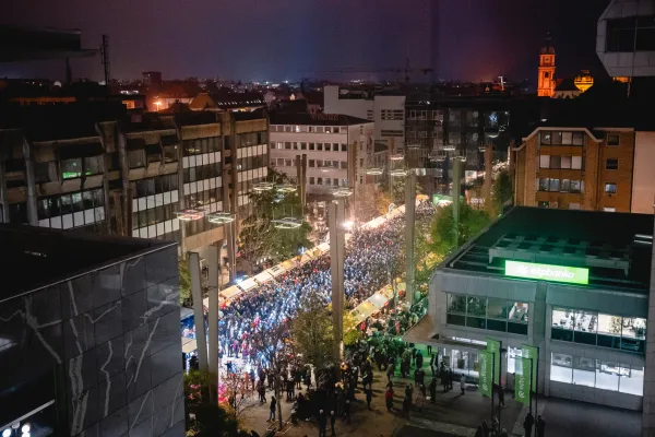 Slovenija, Maribor, 11.11.2024, 11. November 2024 Osrednje martinovanje z veliko Martinovo zabavo, dogodek, družba, martinovanje, Foto: Žan Osim/F.A.Bobo