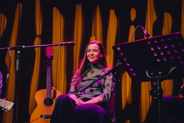 koncert &scaron;tirih, severa gjurin, vasko atanasovski, dejan lapajna, rudi bučar