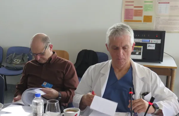 Radivoj Nardin (levo) in Tomaž Gantar