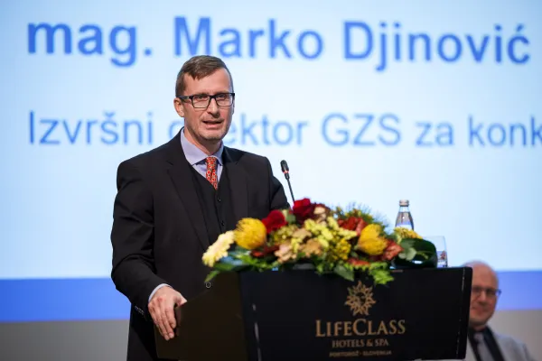 Izvr&scaron;ni direktor GZS za konkurenčno poslovno okolje Marko Djinović.