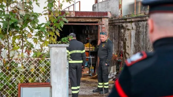 Preiskava na domu izginulega Vita Mezzalire