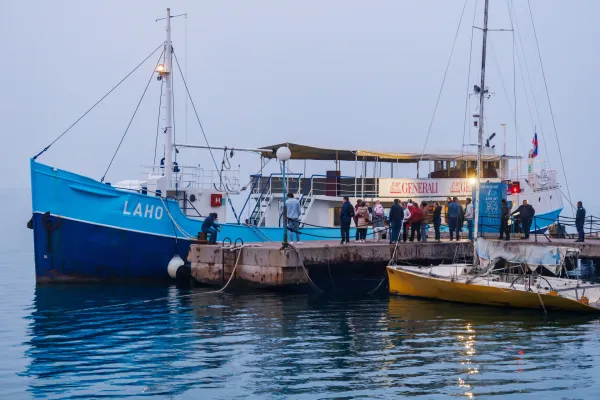 Ladja Laho je odplula na svojo poslednjo plovbo.