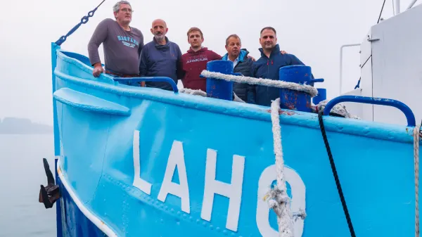 Ladja Laho je odplula na svojo poslednjo plovbo.