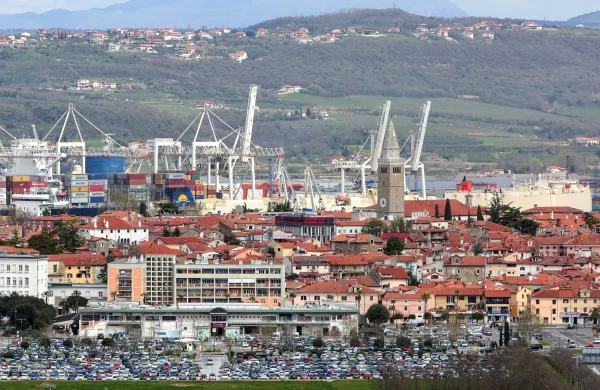 Koper,03.03.2023Koper, mesto, panorama