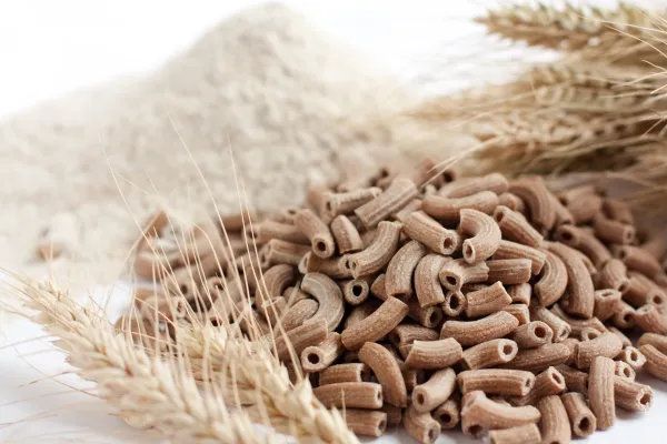 Wholemeal pasta and flour macro,Image: 141097754, License: Royalty-free, Restrictions:, Model Release: no, Credit line: Olha Afanasieva/Alamy/Profimedia