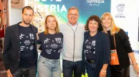 Istrski turizem so predstavili (z leve): Matevž Jerman, Katju&scaron;a Stanković Marić, Dean Kocjančič, Helena Brec Loredan in Luca Kodarin