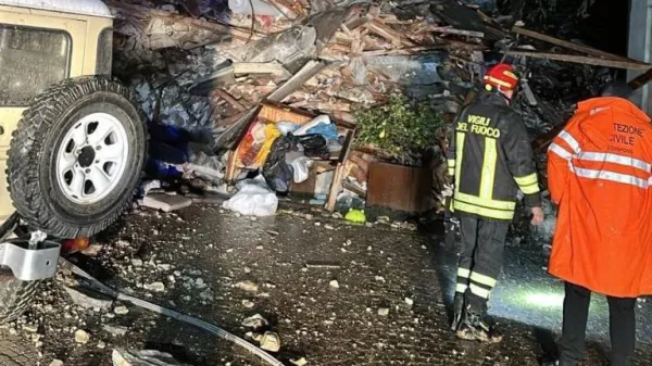 Posledice plazu v Bračanu