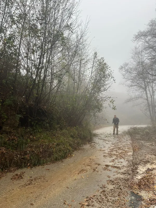 Cesta Krasno-Vrhuje delno prevozna