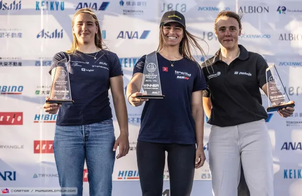 Japonska, lina eržen, druga letošnja regata svetovnega pokala v jadranju na deski PWA 