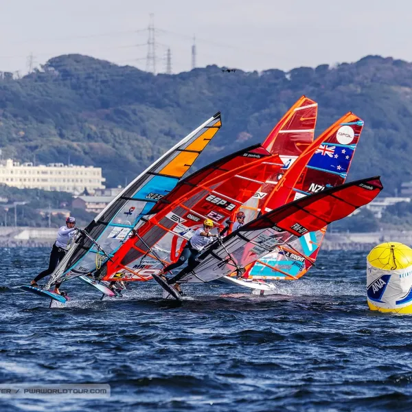 Japonska, lina eržen, druga letošnja regata svetovnega pokala v jadranju na deski PWA 