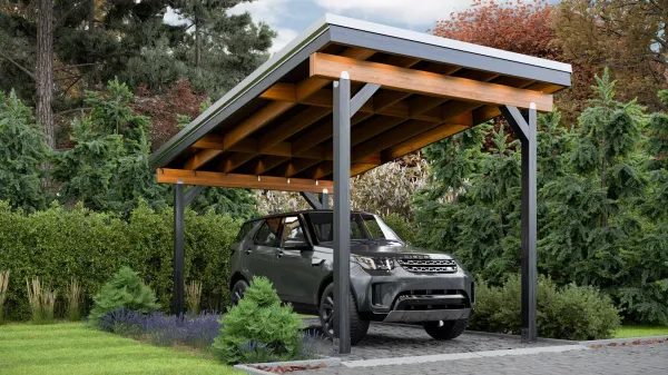 Kako izbrati pravi material za vrtno lopo ali garažni nadstre&scaron;ek?