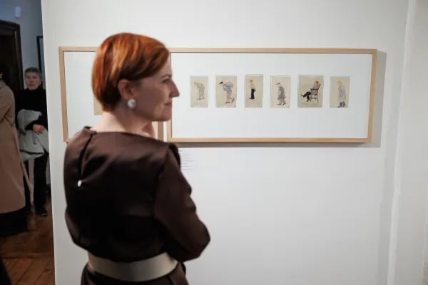 Dana&scaron;nje otvoritve se je udeležila tudi ministrica za kulturo Asta Vrečko.