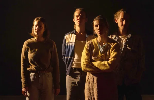 Protagonisti predstave Balada o trobenti in oblakuFoto: 