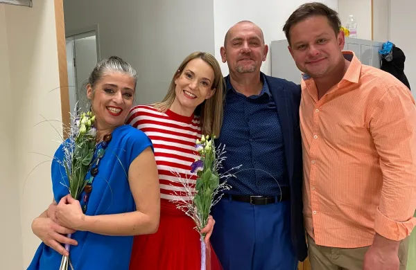 Trža&scaron;ki igralski "kvartet" se veseli &scaron;tevilnih gostovanj s predstavo Prebrisane male laži SSG