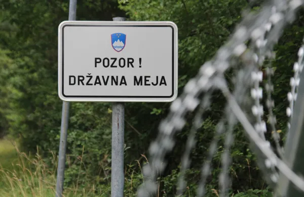 meja, hrva&scaron;ka, slovenija, prebežniki, begunci, ilegalci, policija, mejna kontrola