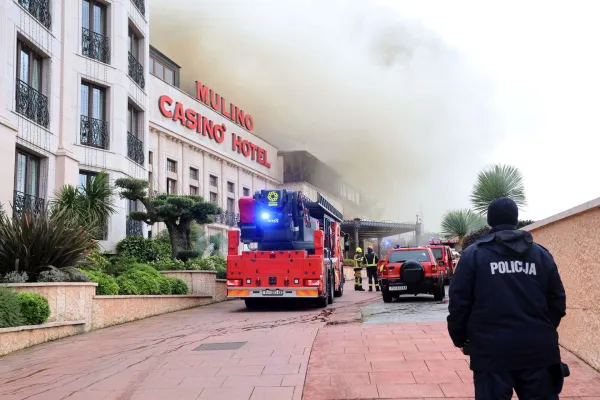Danes zjutraj je zagorelo v Casino Mulino.