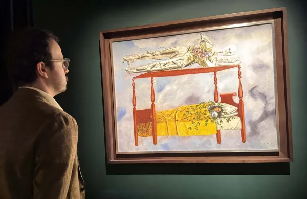 Avtoportret znane mehiške umetnice Fride Kahlo prodana za rekordno vsoto.