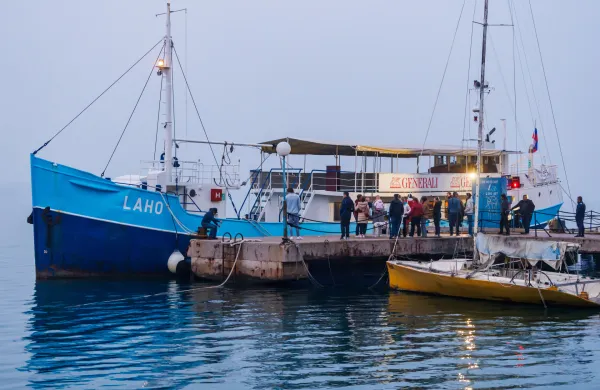 Ladja Laho je odplula na svojo poslednjo plovbo.