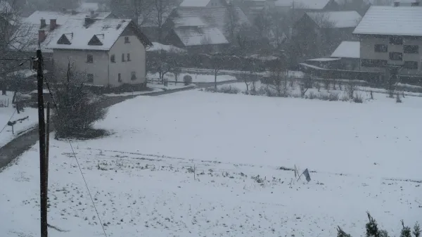 V torek snega za težave, v petek za lepoto