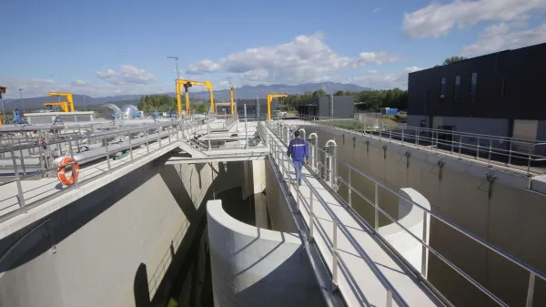 Na centralni čistilni napravi Nova Gorica z novo naložbo za &scaron;e bolj&scaron;e či&scaron;čenje