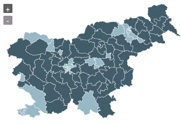 Tudi zemljevid je precej drugačen od lanskega