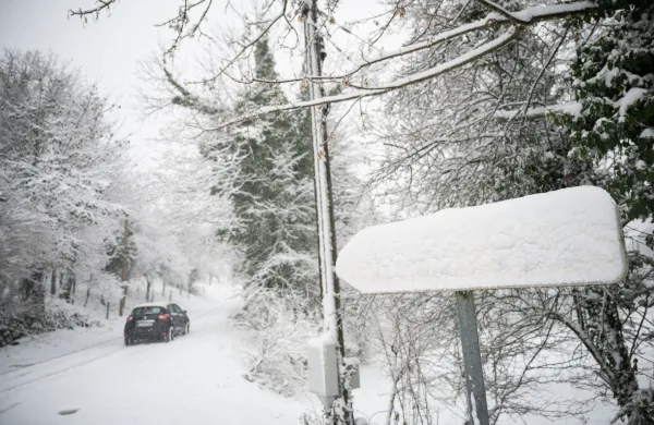 Nem&scaron;ki meteorologi so najhuj&scaron;e vremenske razmere za danes napovedali na jugu in jugovzhodu države.